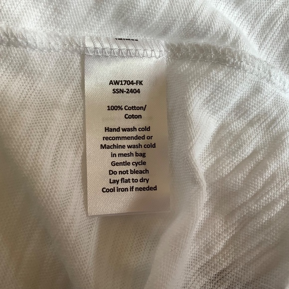 ATM Anthony Thomas Melillo Baseball Slub Jersey Long Sleeve Tee White/Moon SZ M - Picture 12 of 15